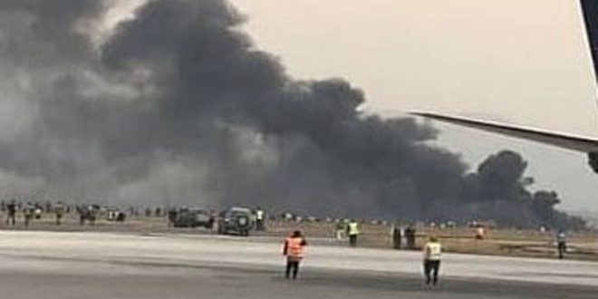 وسائل إعلام: تحطم طائرة ركاب في مطار هافانا بكوبا بعد إقلاعها