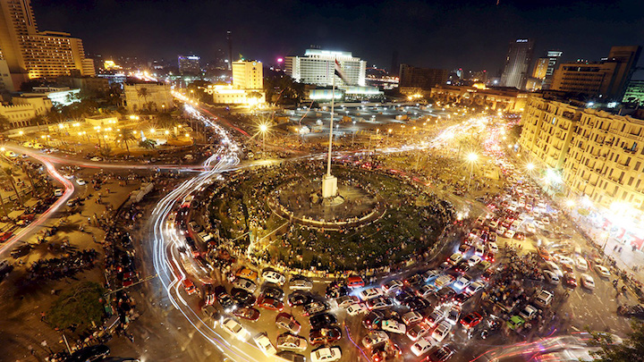 احتفال بذكرى تأسيس إسرائيل في فندق بميدان التحرير يثير غضب المصريين
