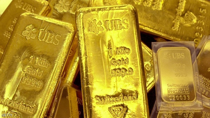 ارتفاع الذهب مع تراجع