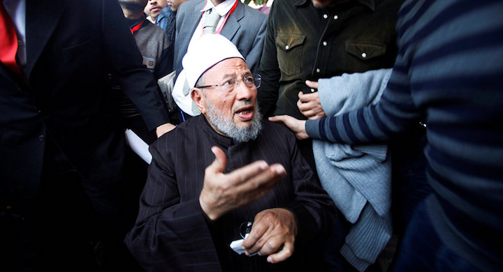 تغريدة للقرضاوي تثير