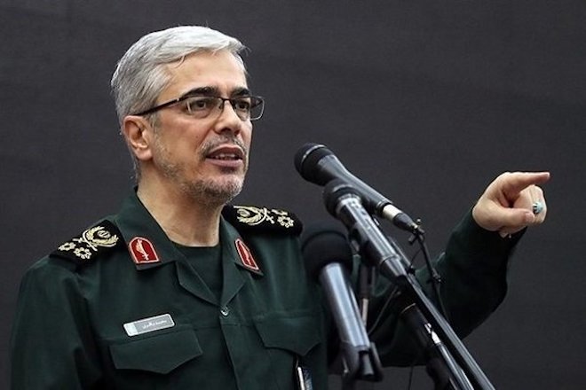 رئيس الأركان الإيراني: استراتيجية طهران غير قابلة للتغيير والكيان الصهيوني فقاعة
