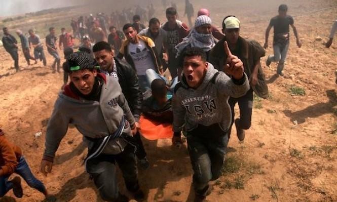 إصابة شاب شرق بلدة خزاعة في قطاع غزة 