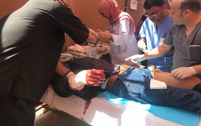 استشهاد جبر سالم أبو مصطفى ٤٠ عاما شرق خانيوس
