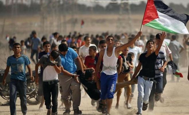 10 إصابات برصاص الاحتلال واختناق بالغاز على الحدود الشرقية لغزة