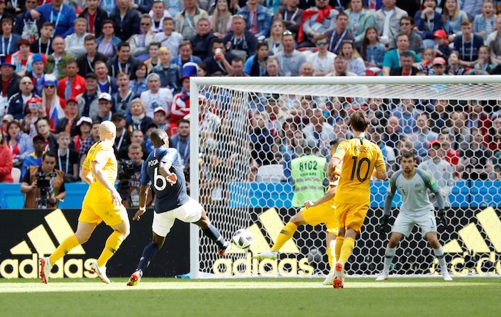بمساعدة الفيديو: فرنسا تفوز على استراليا 2-1

