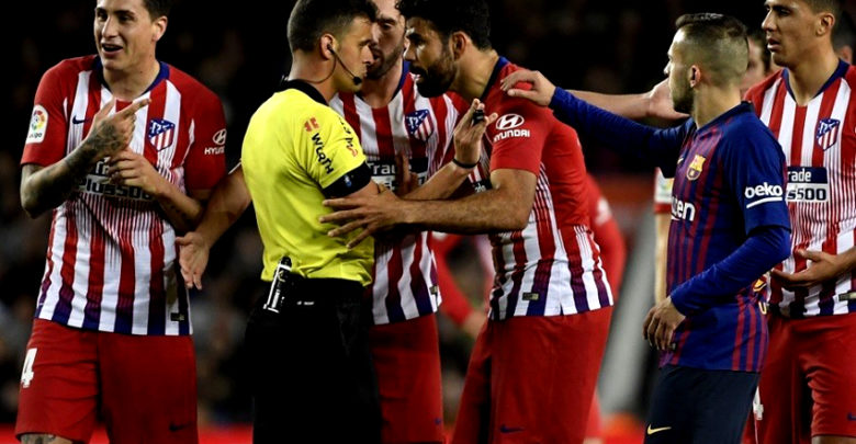 الاتحاد الإسباني يرفض استئناف أتلتيكو مدريد لعقوبة كوستا