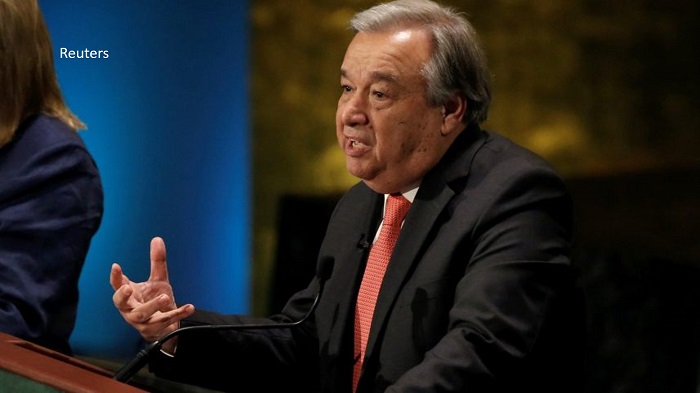 الأمين العام للأمم المتحدة في لقاءاته مع نتنياهو وعباس سيطلب تخفيف القيود عن قطاع غزة

