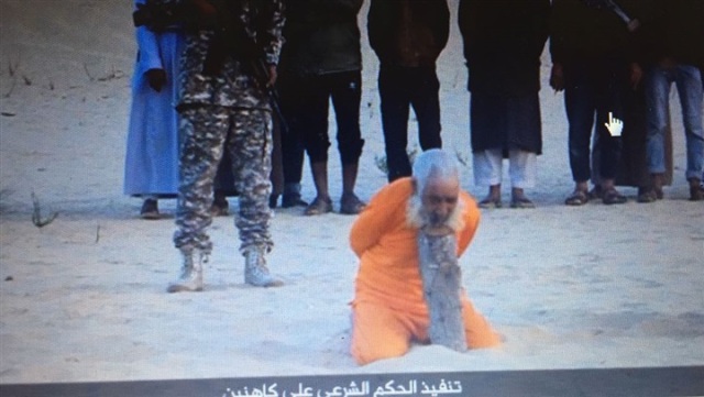 داعش يذبح شيخا صوفيا يناهز المئة عام