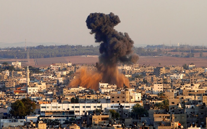 الطيران الاسرائيلي يواصل قصف شمال القطاع 