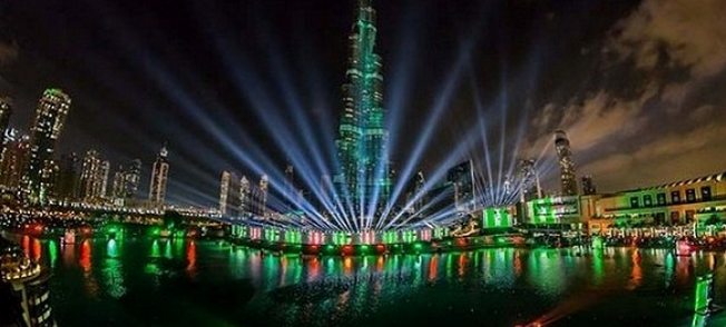 دبي تنفق نصف مليار دولار على احتفالات العام الجديد