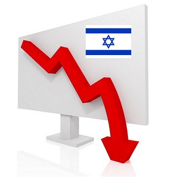655 مليون دولار عجز موازنة إسرائيل الشهر الماضي بسبب 