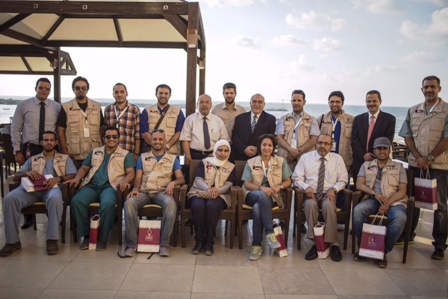 بنك فلسطين يكرم الوفد