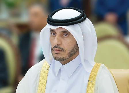 رئيس وزراء قطر يبحث