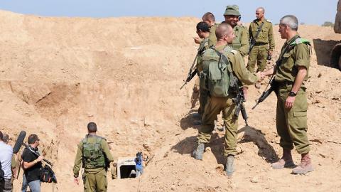 جيش الاحتلال يدعي إحباط عملية تسلل عبر نفق جنوب قطاع غزة 