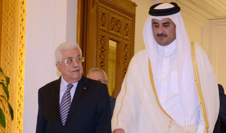 الرئيس عباس يجتمع