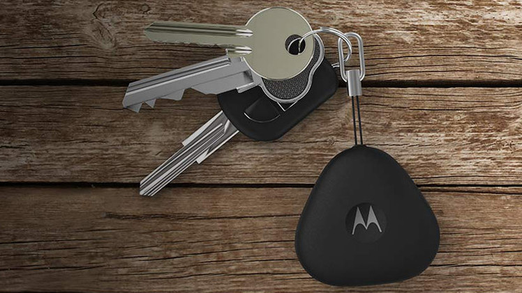شركة موتورولا تقدم علّاقة مفاتيح ذكية 