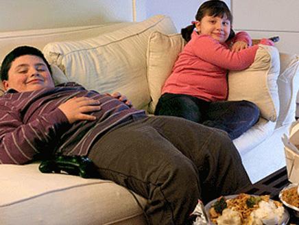 ممارسة الأطفال البدناء