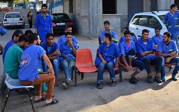 عمال النظافة بمستشفيات
