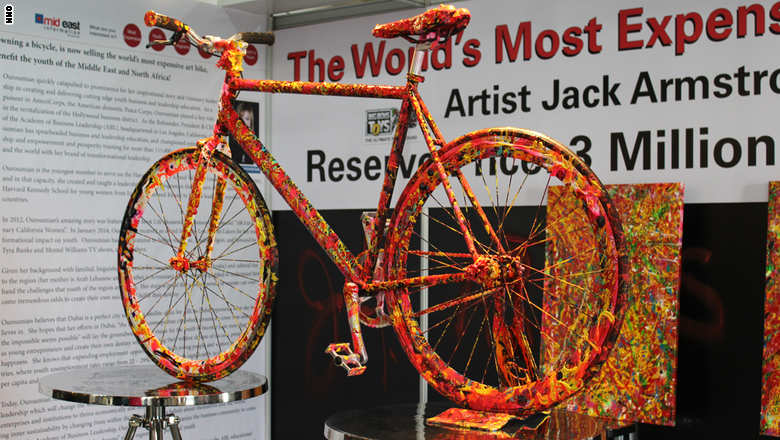 بالصور: 3مليون دولار ثمن أغلى دراجة هوائية بالعالم