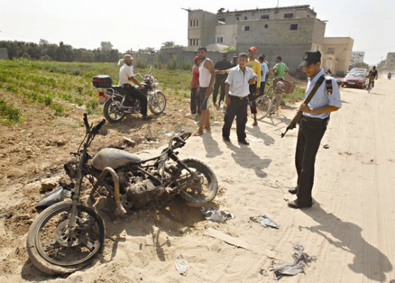 اصابة مواطن جراء غارة إسرائيلية استهدفت دراجة نارية شمال غزة