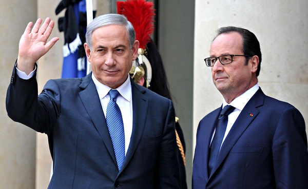  مرافقو نتنياهو يثيرون غضب رئيس وزراء فرنسا