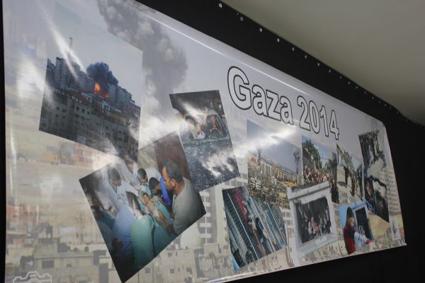 معرض صور في غزة يجسد معاناة الصحفيين الفلسطينيين