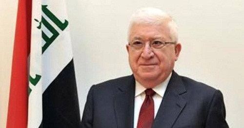 الرئيس العراقي يرحب بإعلان روسيا مشاركتها ضرب داعش في سوريا

