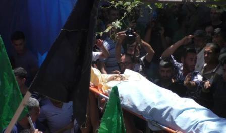 تشيع جثمان الشهيد