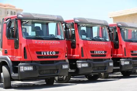  البرج للشاحنات والمعدات الثقيلة تسلم كوكا كولا 15 شاحنة موديل 2015 Eurocargo