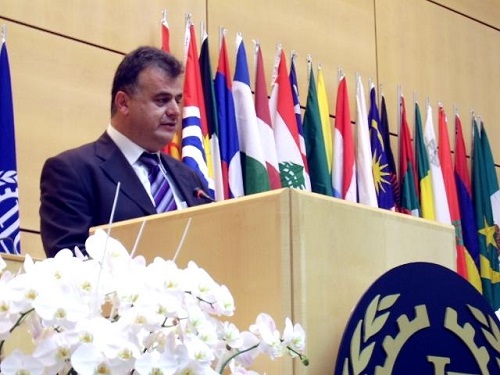سعد يدعو 'العمل الدولية'