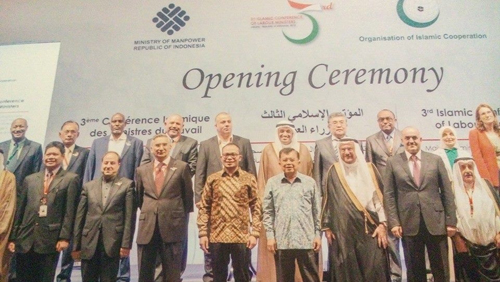 انتخاب فلسطين نائبا للرئيس في المؤتمر الإسلامي لوزراء العمل