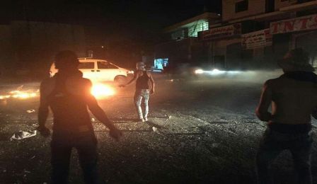 إصابة شابين واعتقال آخرين خلال اقتحام الاحتلال قرية تل غرب نابلس
