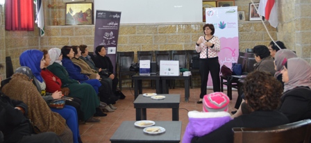 البنك الوطني ومركز دنيا التخصصي لأورام النساء يعقدان ندوة توعوية مشتركة في بلدة بيرزيت