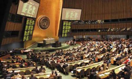 الأمم المتحدة تناقش قضية فلسطين والحالة في الشرق الأوسط