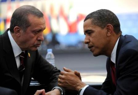 أوباما واردوغان يناقشان اسقاط الطائرة الروسية ويتفقان على تهدئة الوضع
