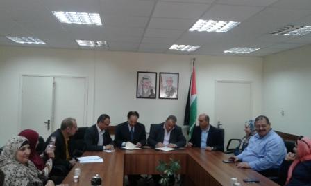 وزارة العمل وكهرباء القدس توقعان مذكرة تفاهم في مجال التدريب والتأهيل المهني