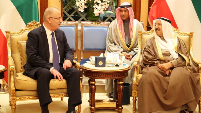 الحمد الله يبحث مع