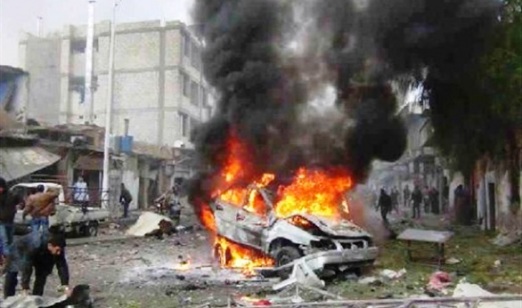 مجهولون يفجرون سيارة قيادي بـ