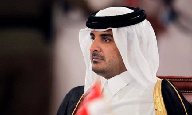 أمير قطر يدعو للتحرك لإنهاء حصار غزة