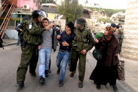 الاحتلال يعتقل 11 مواطنا من بينهم سيدة في القدس