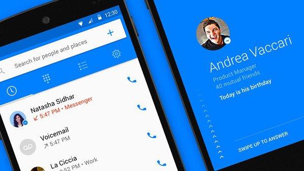 فيس بوك تطلق تطبيق Hello لتحديد هوية المتصل وحجب المكالمات المزعجة