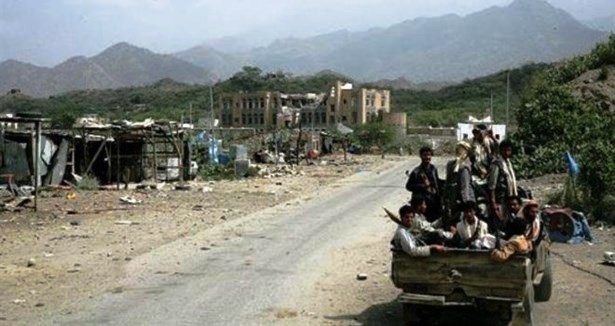 طيران التحالف يقصف مواقع للحوثيين في الجوف شمالي اليمن
