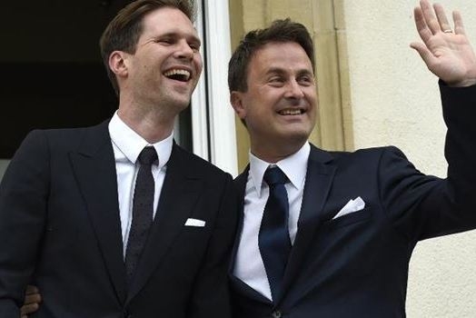 رئيس وزراء لكسمبورغ يتزوج صديقه