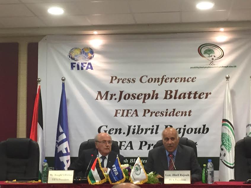 الاتحاد الفلسطيني يرفض سحب طلب تجميد عضوية إسرائيل في الفيفا 