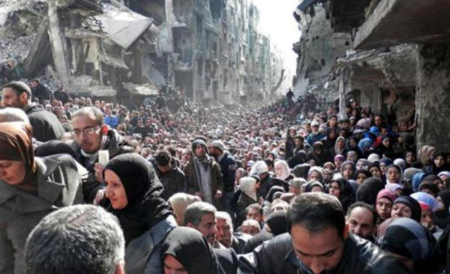 7 آلاف لاجئ فلسطيني مهددون بالتهجير في مخيم اليرموك