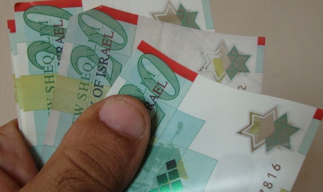  %0.95 تراجعاً في متوسط الأجور الشهرية بإسرائيل خلال شباط الماضي