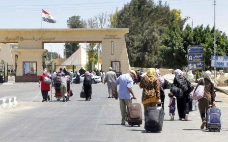 استمرار فتح معبر رفح لليوم الثالث في كلا الاتجاهين