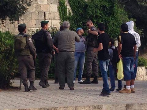 اعتقال مقعد في القدس