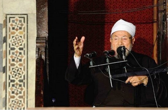 القرضاوي معلقا على
