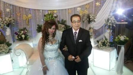 زواج سعيد طرابيك من فنانة شابة يثير جدلا في مصر

